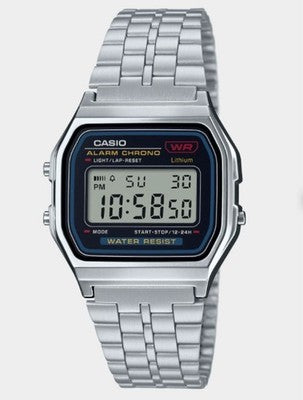CASIO A159WA-N1JH Digital Watch Silver Japan Domestic Model New Unused