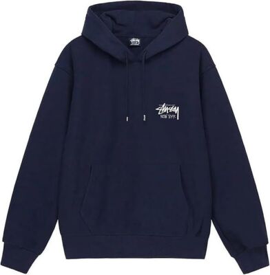 check description size S-XL Stussy Sweatshirt Hoodie Logo New York Print Hoodie