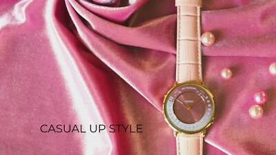 SEIKO Metronome Watch Casual Upstyle SMW002BPquartz Water resistant Pink