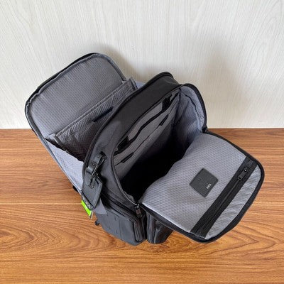 TUMI ALPHA BRAVO "SEARCH" Backpack Black 232789 Outlet Size 43*35*21dp