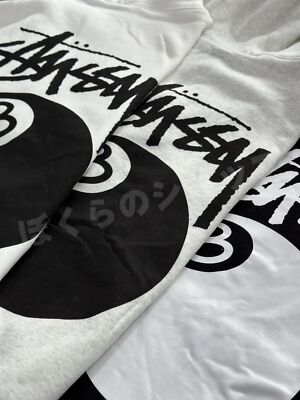 see description size S-XL STUSSY Eight Ball Hooded Sweatshirt 3 colors