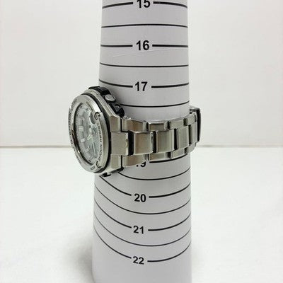 Casio Watch G-STEEL Radio Solar GST-W110D-7AJF Silver Men Analog Digital japan