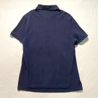 [US M or L] Lacoste x Keith Haring Band Print Collaboration Polo Shirt Navy