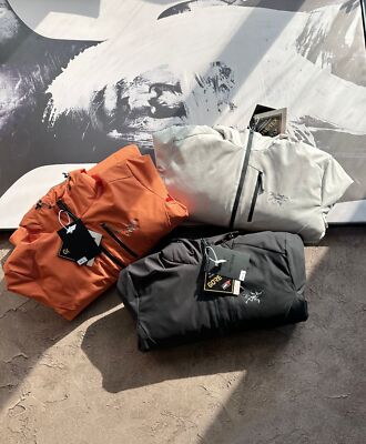 check description size M-3XL ARCTERYX Outdoor Sports Warm Hooded Down Jacket