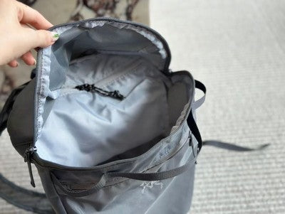 ARC'TERYX Backpack HELIAD 15L Daypack Rucksack outdoor Nylon, polyester Gray