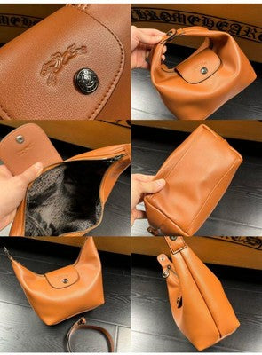 LONGCHAMP mini tote bag 2WAY shoulder bag Handbag Caramel Women's fashion