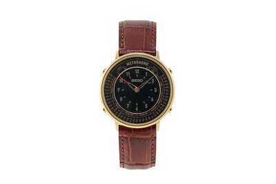SEIKO Metronome Watch Standard Line (Dark Brown) Classic Band Type SMW001AP