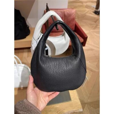 Check Description Aeta Deer leather one shoulder bag da59 da58 White S M