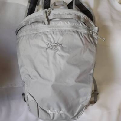 ARC'TERYX Backpack HELIAD 15L Daypack outdoor Nylon, polyester Whitesp