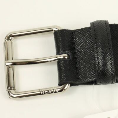 TUMI Leather Belt 2023 Fall/Winter Casual Business Gift Black BELT TU0080
