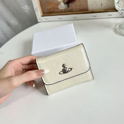 see description chose 2colors Vivienne Westwood Wallet Purse  Bi-fold Wallet