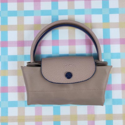 Longchamp Le Pliage S  Tote Bag Handbag collapsible Outlet Light brown NEW