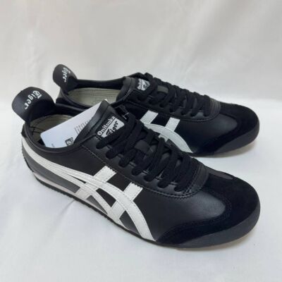Check Description Sizes 23.5-28cm Onitsuka Tiger Sneakers MEXICO 66 Black White