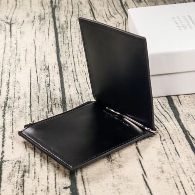 Margiela Maison Margiela Bi-fold Wallet with Coin Purse Unisex Black Outlet