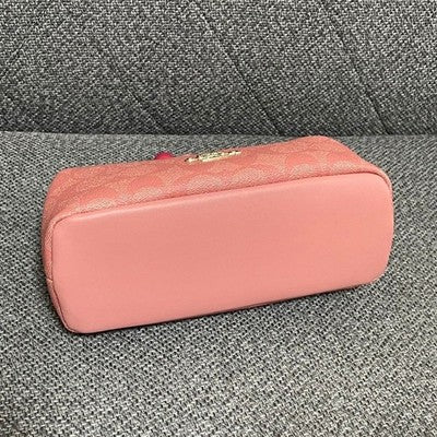 Coach C1452 Chain Shoulder Bag 2WAY PVC Leather Pink Women's Brand New Unused