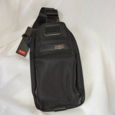 TUMI Alpha Compact Sling One Shoulder Bag Black outlet