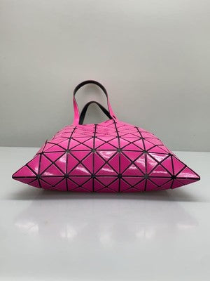 BAO BAO ISSEY MIYAKE Mini tote bag PVC Pink Tote Bag Logo Lucent  JPN Women