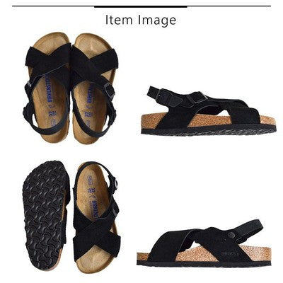 see description multi sizses BIRKENSTOCK Tulum Soft Sandals Cross Strap Suede