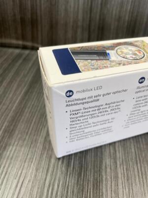 NEW ESCHENBACH handheld Loupe mobilux LED magnification x6 light 1511-6