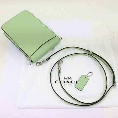 Coach Smartphone Bag Smartphone Shoulder Bag Phone Crossbody Bag Light Green