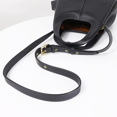 COACH Lana Shoulder Bag 23 Black CM545 Handbag Crossbody Diagonal Leather Women