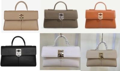 see description multi color CAFUNE medium stance bag shoulder bag leather