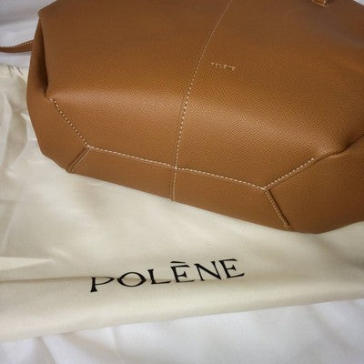 POLENE Brown Shoulder Bag Large Women's Large Capacity Bag Brown