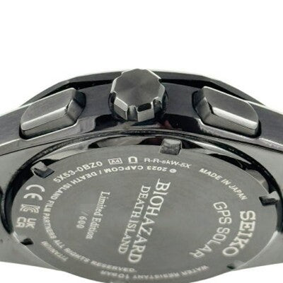 SEIKO Astron  worn by Chris in BIOHAZARD DEATH ISLAND SBXC129 LTD TO 600 *1