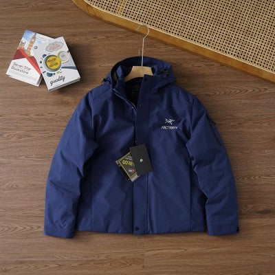 see description 3colors Arcteryx Outdoor Sports Warm Hooded Down Jacket