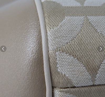 Coach Madison Signature Op Art Beige Canvas Top Handle Satchel Shoulder Bag