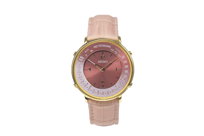 SEIKO Metronome Watch Casual Upstyle SMW002BPquartz Water resistant Pink