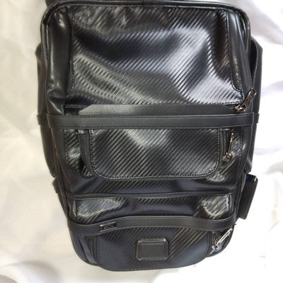 TUMI Alpha 3 Carbon Leather Backpack outletdp