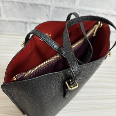 COACH C4084 MOLLIE TOTE 25 2Way Shoulder Bag Handbag Black Outlet Products