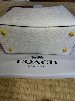 Coach Bag C3766 Willow Bucket Bag Shoulder Bag Leather Colorblock Ladies Rare