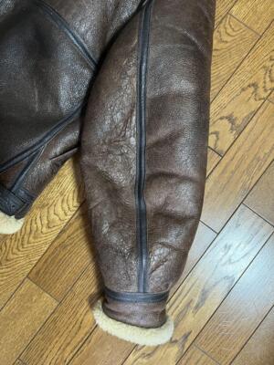 AVIREX flight jacket B-3 S size shearling leather Equipment Unisex