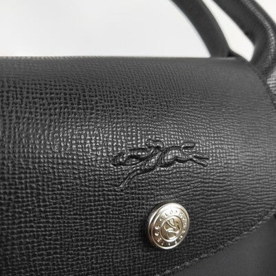 Longchamp Le Pliage S  Tote Bag Handbag collapsible Outlet all black NEW