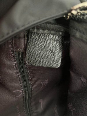 Longchamp Le Pliage Neo S size Backpack Rucksack Zipper bag Black Leather