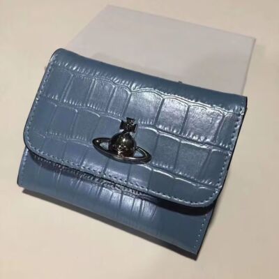 see description chose 3colors Vivienne Westwood Bi-fold Tri-fold Wallet Clasp