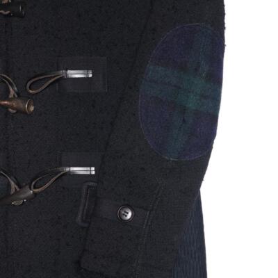 Comme des Garcons Junya Watanabe Man 11AW Mohair Blend Wool Duffel Coat S Size