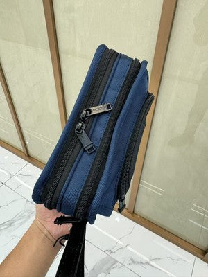 see description 2colors TUMI Clutch Bag Blue 22104DHr Bag Black Blue outlet cp