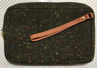 Longchamp second bag Tote Bag Handbag Clutch bag Black and mix color