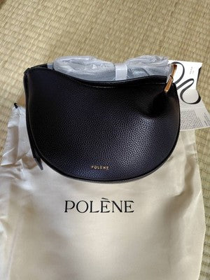 Polène Tonka shoulder bag for Women Mini Bag with Shoulder black