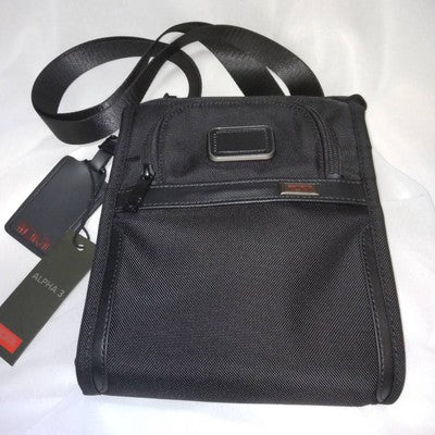 Tumi Shoulder Bag Pocket Bag Alpha 2203110 outlet Tumi Pocket Bag Small Blackpp