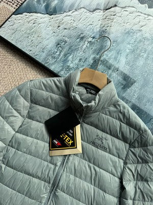 see description size M-5XL Arc'teryx Logo Stand Collar Lightweight Down Jacket