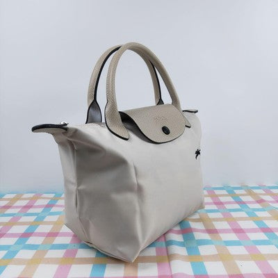 Longchamp Le Pliage S  Tote Bag Handbag collapsible Outlet Ivory NEW