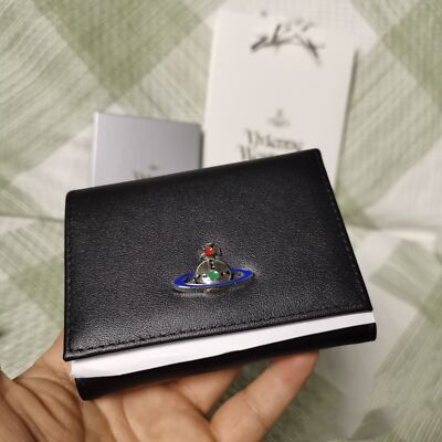 see description chose 2colors Vivienne Westwood Wallet Purse Tri-fold C489520