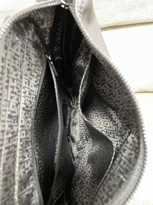 Longchamp Le Pliage Extra S size Backpack Rucksack Zipper bag Gray Leather