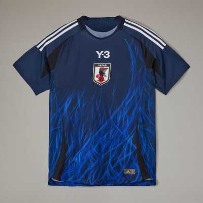S-2XL Adidas Japan National Football Authentic Uniform 2024 Y-3 T-shirt Soccer