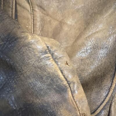 used size 40 AVIREX  Type G-2 Men's Flight jacket 80's rider's jacket brown