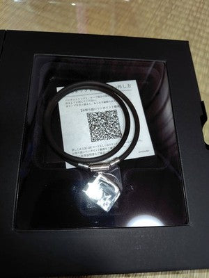 see description 2colors 3sizes Colantotte Magnetic Necklace TAO Necklace α ARAN